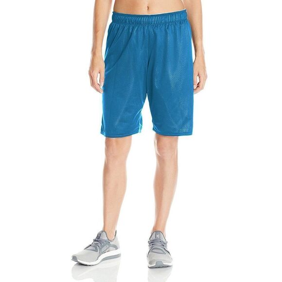 Adidas Performance Women's Reversible Athletic Shorts Unity Blue White Size XS - Picture 2 of 3